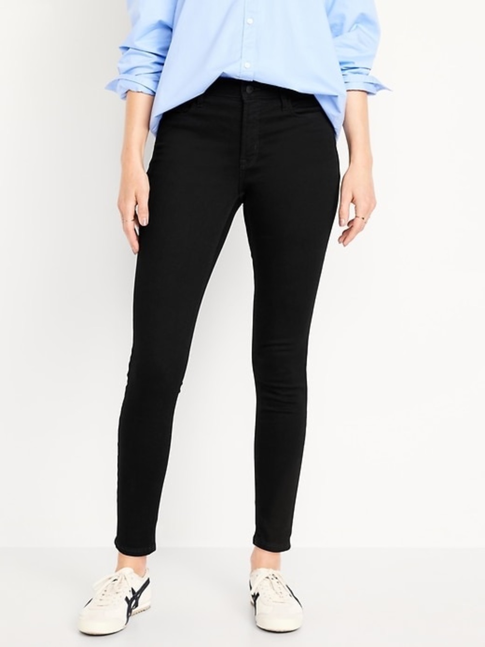Old Navy Black Super Skinny Jeans